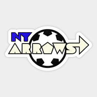 DEFUNCT - New York Arrows Indoor Soccer Sticker